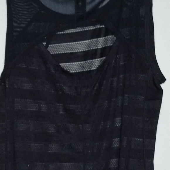 90 Degrees by Reflex Ladies Black Mesh Tank - Picture 6 of 6
